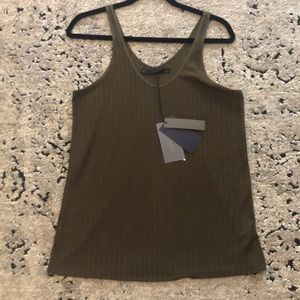 Zara Army Green Tank - Small